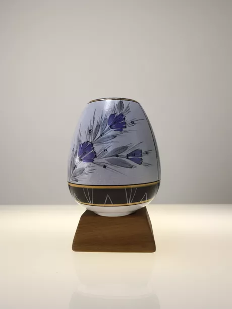 Cora 1950 I Handbeschilderde vaas I