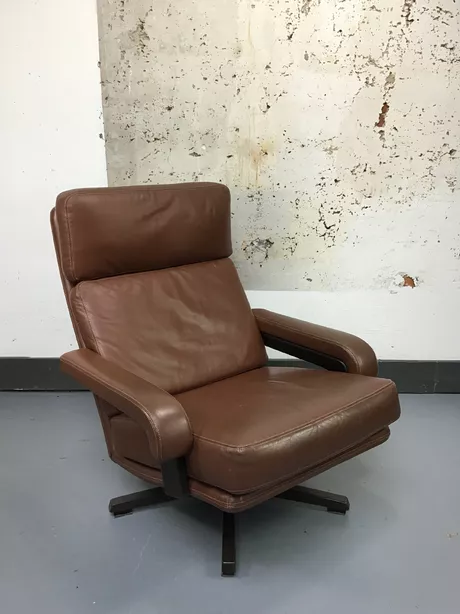 Leolux Leren draaifauteuil