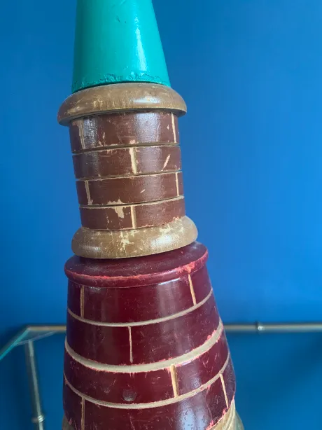 Antieke stapeltoren circa 1920